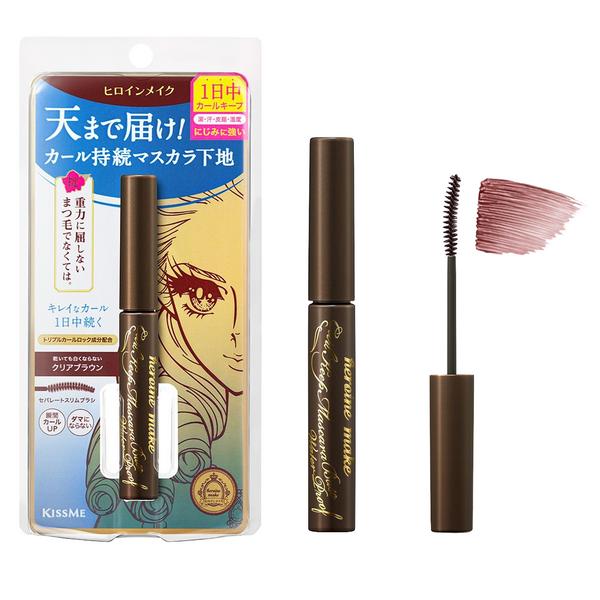 KissMe Heroine Make Mascara Base Prime Curl Keep Super Waterproof - Cosmetic, Makeup