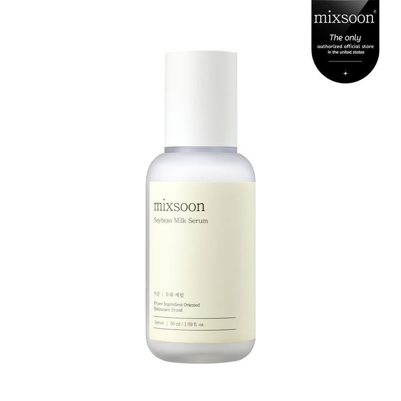 [mixsoon Official Shop] Soybean Milk Serum (1.69 fl oz   50ml) | Facial Serum for Brightening, Anti-Aging, Soothing, Deep Moisture & Nutrient Rich