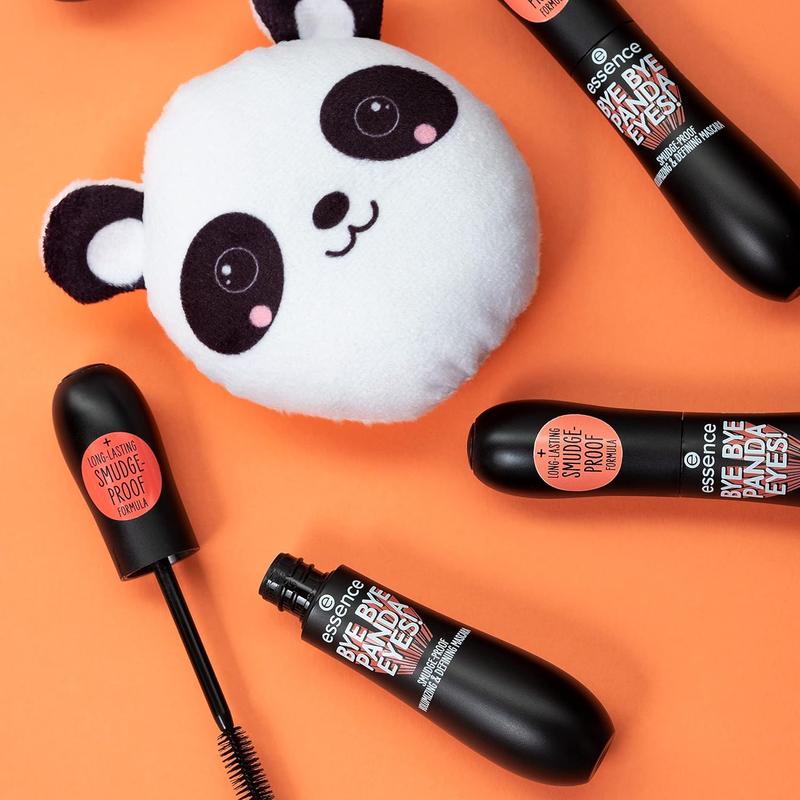 Bye Bye Panda Eyes Tubing Mascara | Smudge-proof, Volumizing Definition | Vegan, Cruelty Free, Free From Parabens & Oils (Pack of 1) Cosmetic Makeup