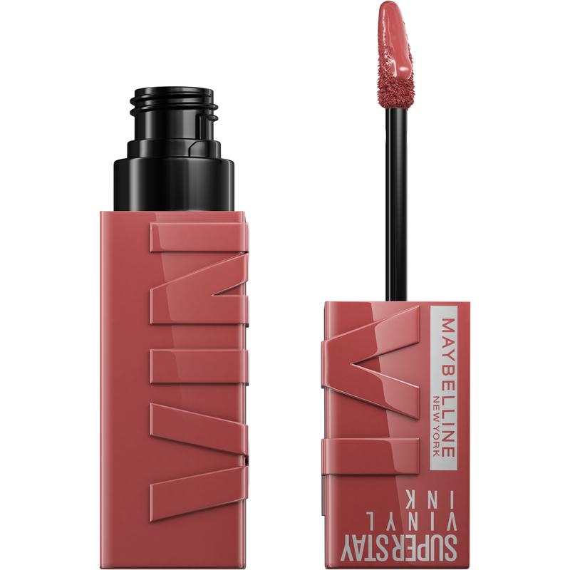 Maybelline Super Stay Vinyl Ink Longwear No-Budge Liquid Lipcolor Make Up, Highly Pigmented Color and Instant Shine