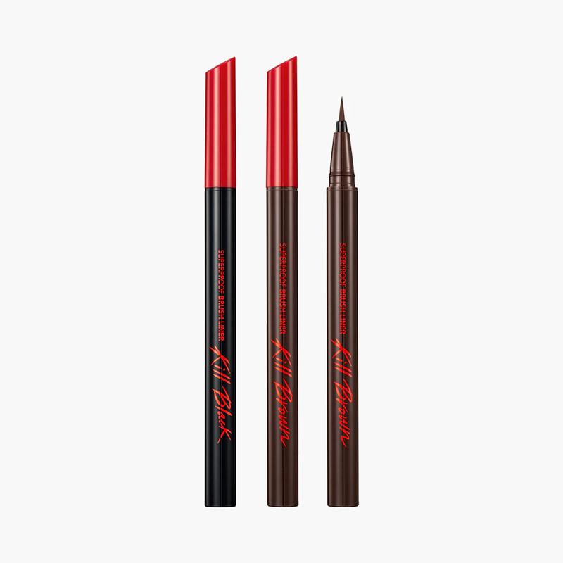 [CLIO Official Shop] CLIO Superproof Brush Liner Black Eyeliner | Makeup Cosmetic Lipliner