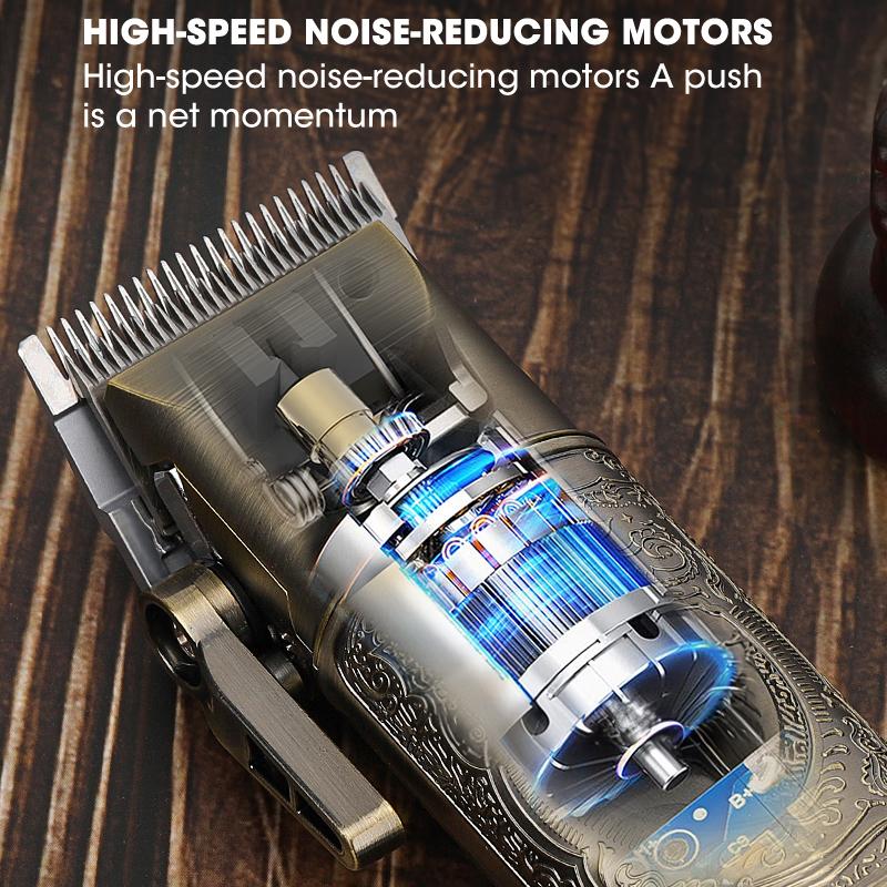 Professional Hair Clippers for Men 3 in 1 Hair Trimmer Beard Trimmer Electric Shavers Razor for Men, Cordless Beard Trimmer Nose Hair Trimmer Kit- Men'S Grooming Set LCD Display Gifts for Men Him,USB CHARGE Comfort Salon Comfort Salon