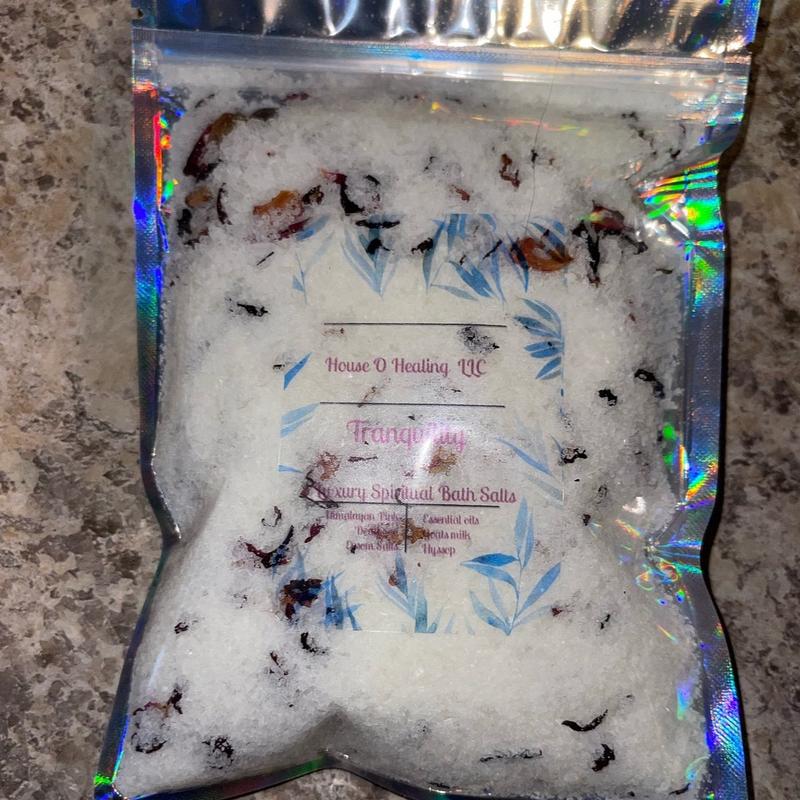 TRANQUILITY Luxury Spiritual Bath Salts