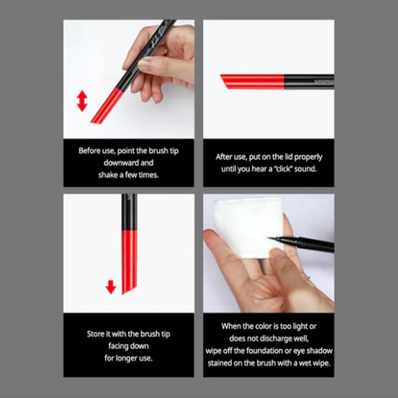 [CLIO Official Shop] CLIO Superproof Brush Liner Black Eyeliner | Makeup Cosmetic Lipliner