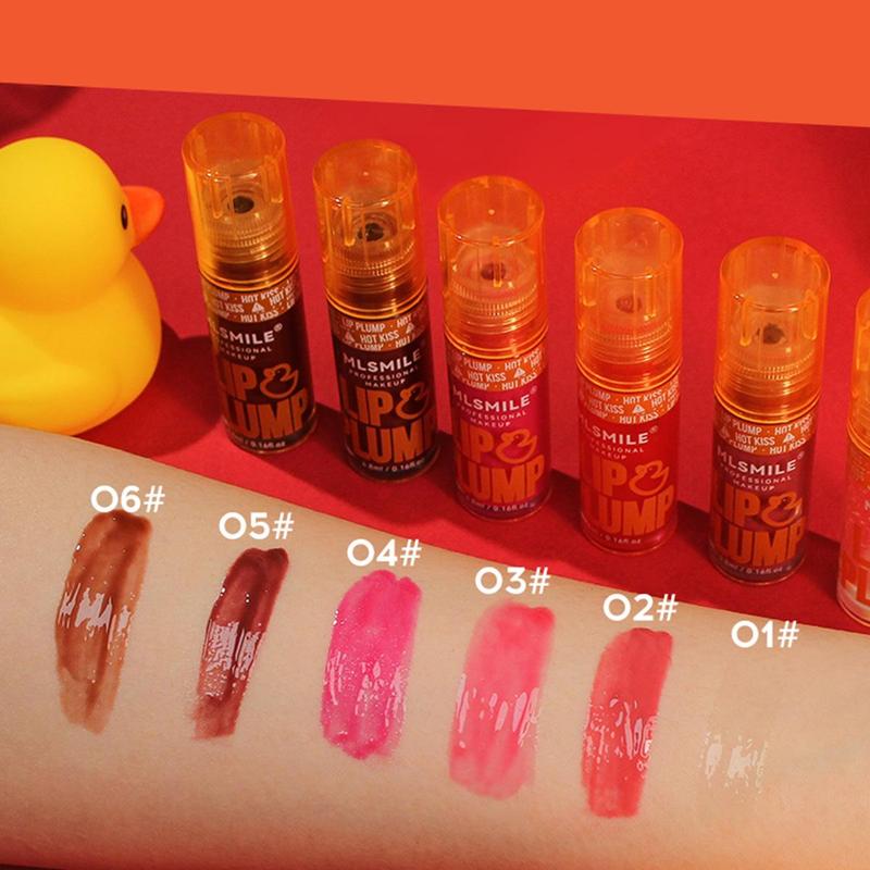 Moisturizing Lip Gloss, 1 Count Long Lasting Tinted Lip Glaze Stick, Glossy Lip Glaze Oil, Plumping Lip Oil Lip Stick for Girls & Women, Christmas Gift