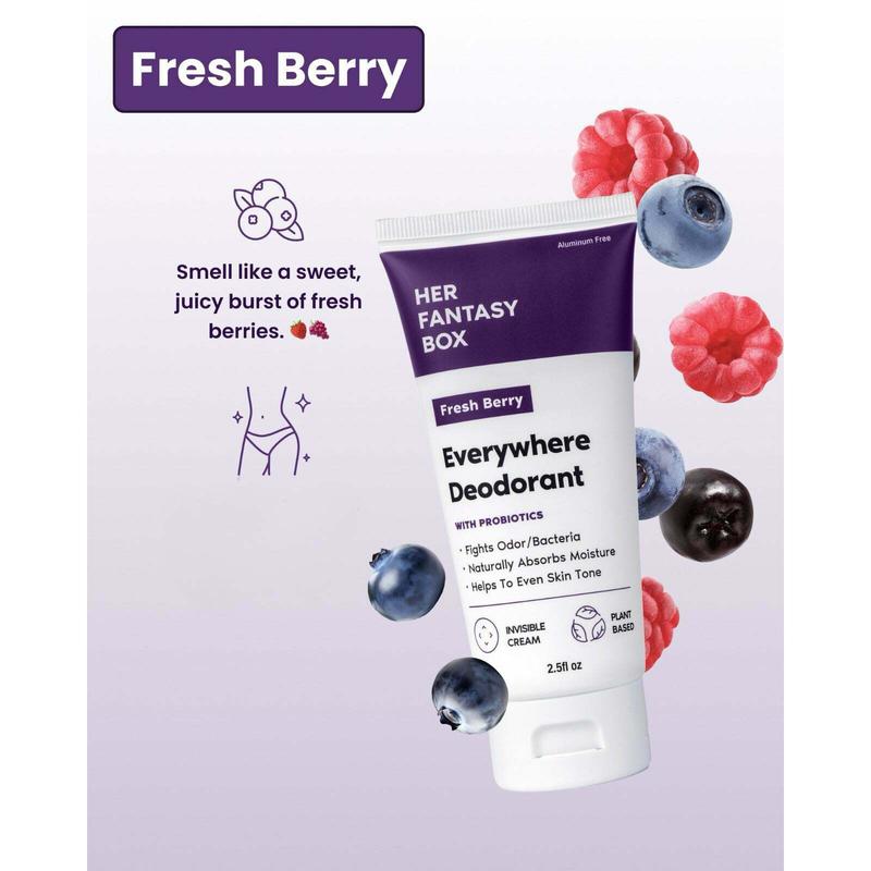 Everywhere Deodorant (Berry) - Whole Body Odor Control