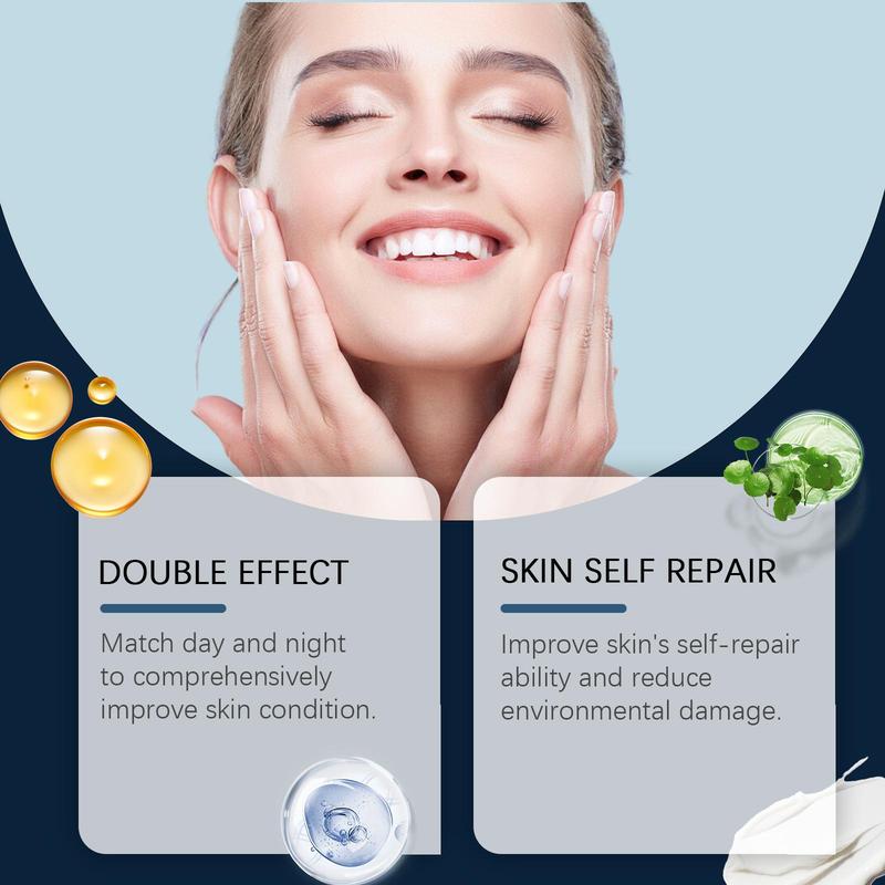 Night & Day Moisturizing Cream, 2 Counts box Hydrating Nourishing Skin Care Cream, Face Lotion for Women and Men All Skin Types