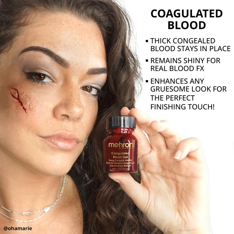 Coagulated Blood Gel for Theatrical Special FX