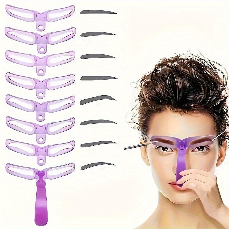 Eyebrow Shaping Tool Set, 1 Set Professional Eyebrow Shaping Tool with Accessories, Beauty & Personal Care Tool for Women