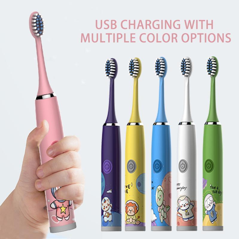 Electric Toothbrush With 11pcs Brush Heads, Gums Protecting Motor Toothbrush With Soft Bristles, Intelligent Deep Cleaning Toothbrushes