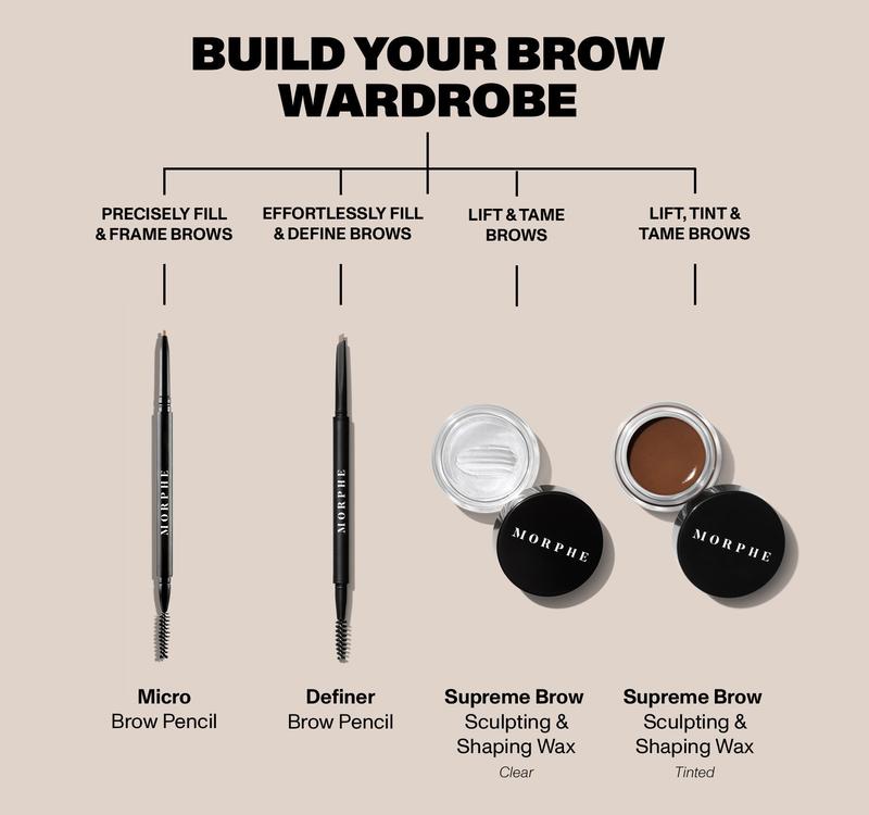 Morphe Micro Brow Dual-Ended Pencil & Spoolie