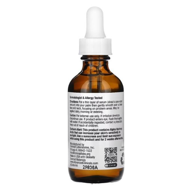 Advanced Clinicals Vitamin C Serum, 1.75 fl oz (52 ml)