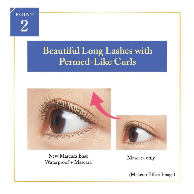 KissMe Heroine Make Mascara Base Prime Curl Keep Super Waterproof - Cosmetic, Makeup