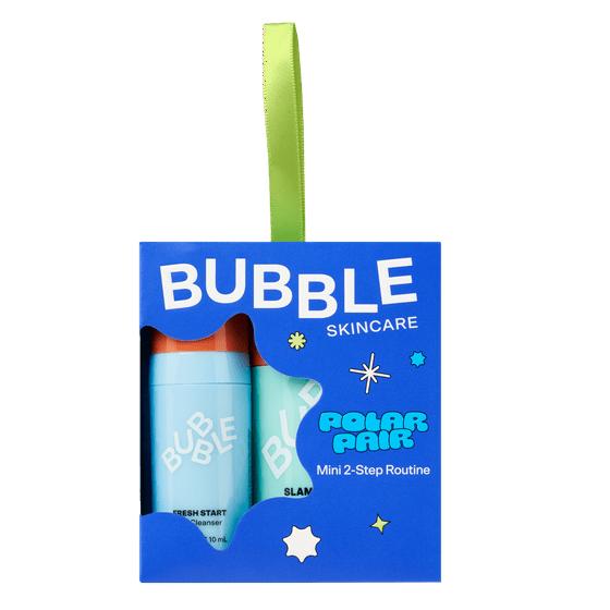 Bubble Polar Pair Holiday Gift Set, 2-Piece Bundle with Fresh Start (10ml) and Slam Dunk (10ml), Suitable for All Skin Types