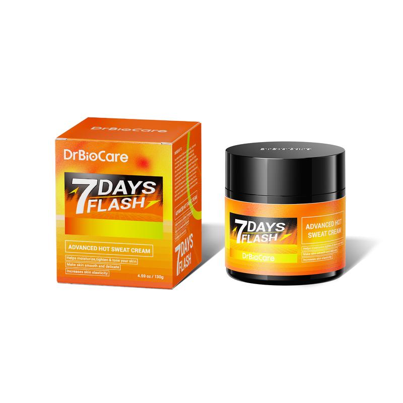 DrBioCare Advanced Hot Sweat Cream,7 Days Flash Series，Moisturize,tighten & Mone your skin,Make skin smooth and delicate,Increases skin elasticity Body Care Lotions