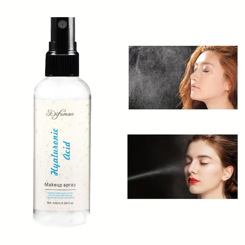 Hyaluronic Acid Makeup Setting Spray, Oil-control Moisturizing Makeup Spray, Quick Drying Makeup Fixer Spray, Makeup Product