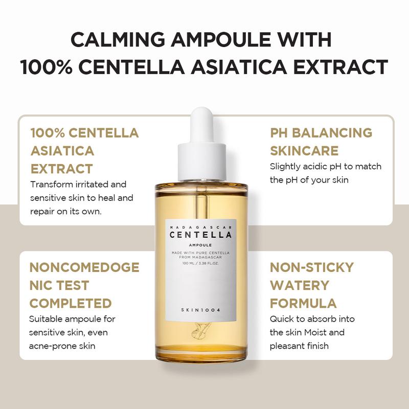 [SKIN1004 Official Shop] Skin Relief Duo (BEST Selling Centella Ampoule+Toner) facial care skincare routine skin  toner