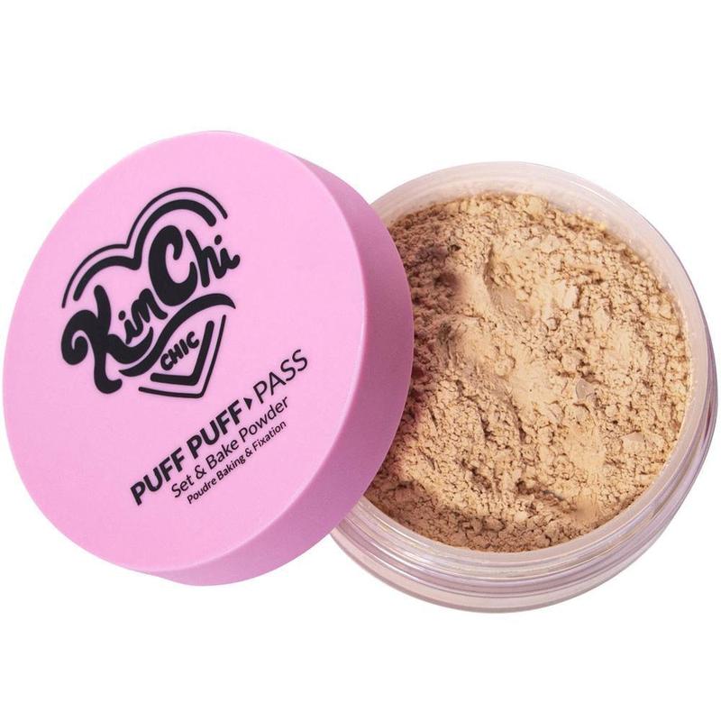 KimChi Chic Beauty Puff Puff Pass Setting Powder Banana Chocolate