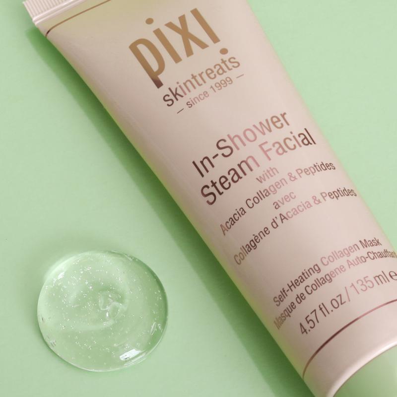 Pixi In-Shower Steam Facial - Home SPA Relaxing Facial Mask Gel Moisturize