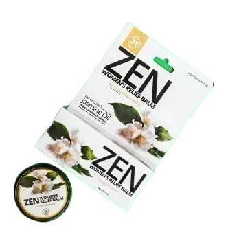 ZEN Relief Balm (Women's)(Infused with Jasmine) Pack Aroma Soothing Eucalyptus Comfort