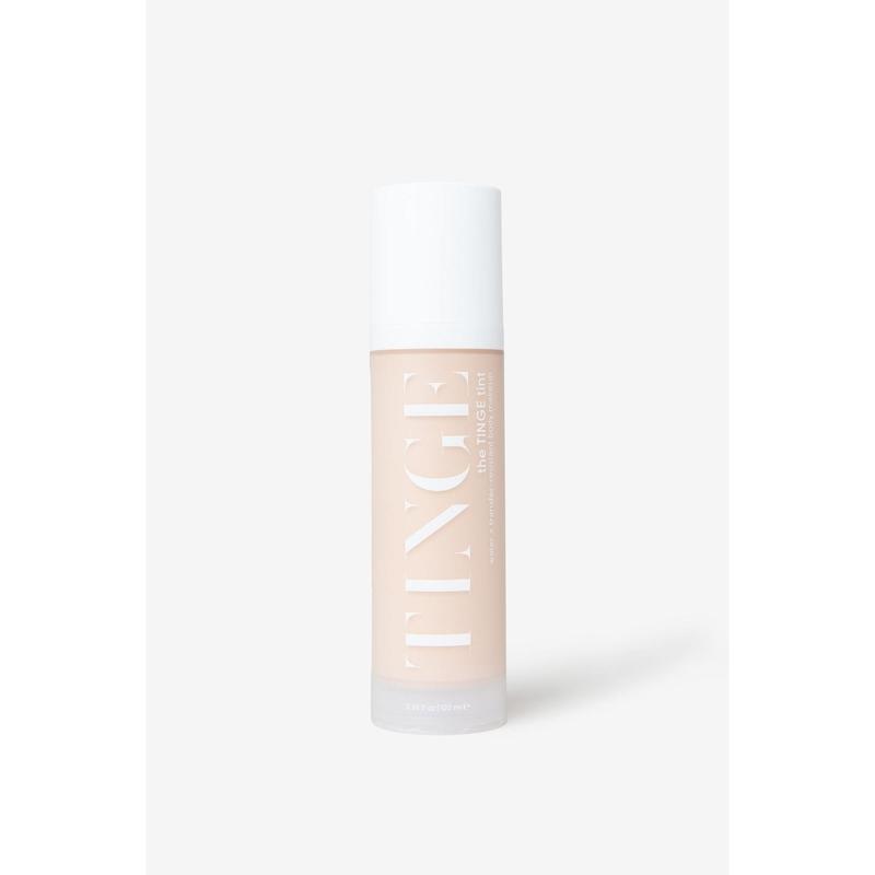 the TINGE tint | water + transfer-resistant body makeup | body foundation