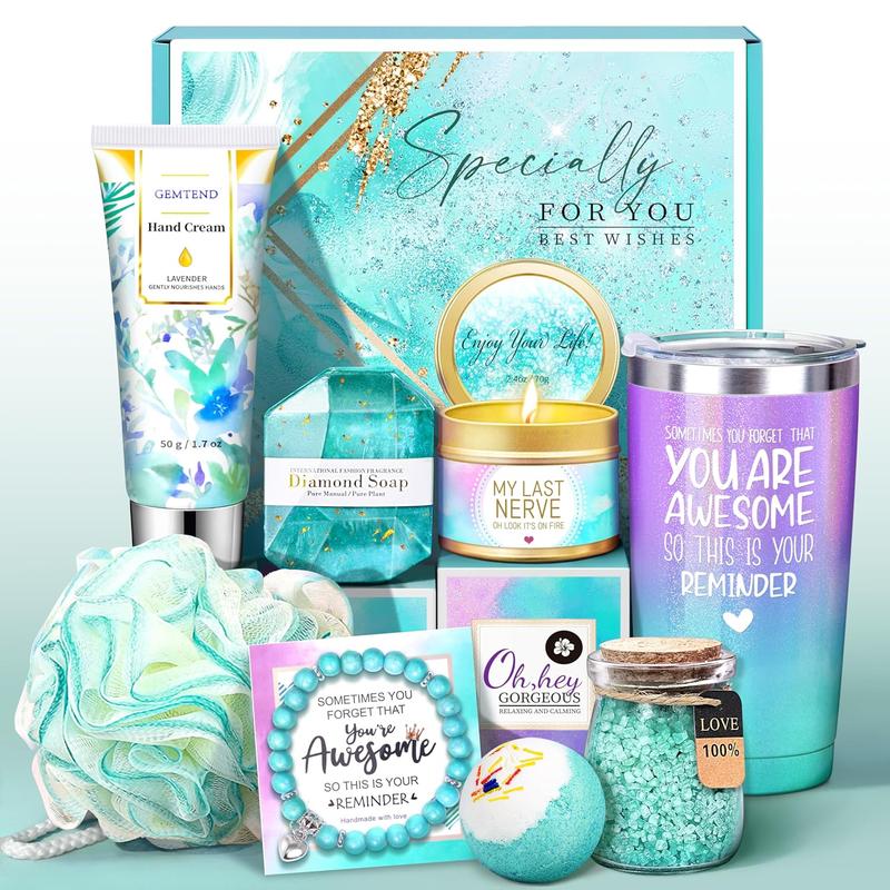 Birthday Gifts for Women, Gifts for Women Mom, Wife, Girlfriend, Sister, Friends, Her, Relaxing Spa Gifts Basket Self Care Gifts For Women Christmas, Valentine's Day, Mother's Day Gifts for Women