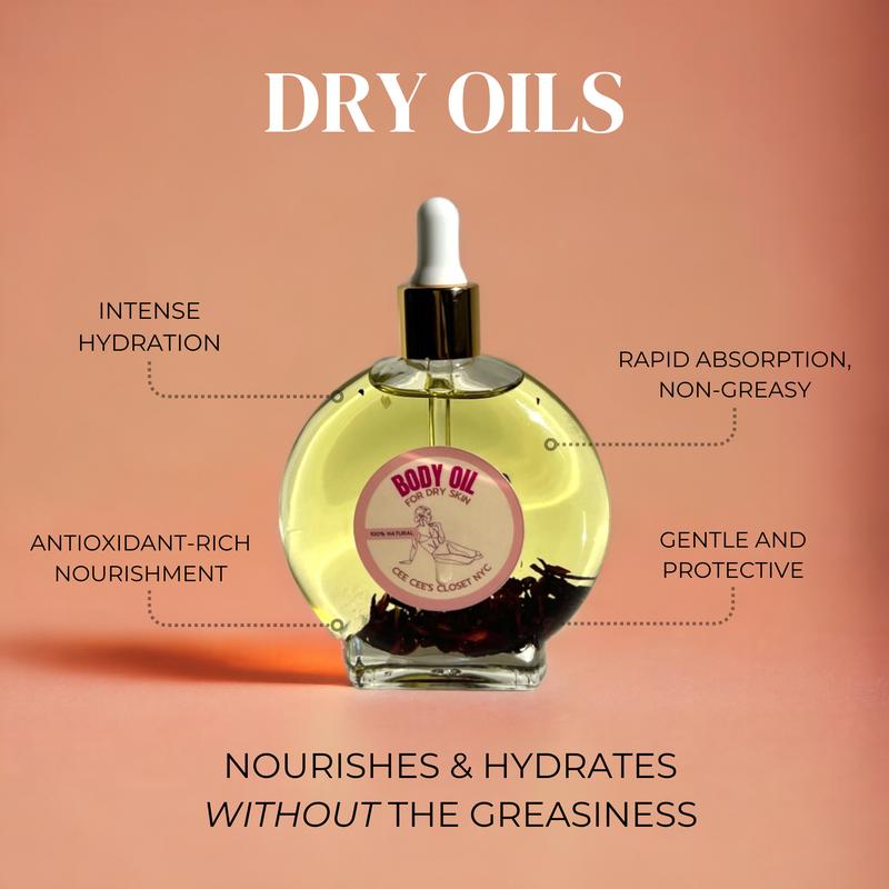 Scented Dry Body Oil for Non-Greasy Moisturized Skin Body Care Moisture