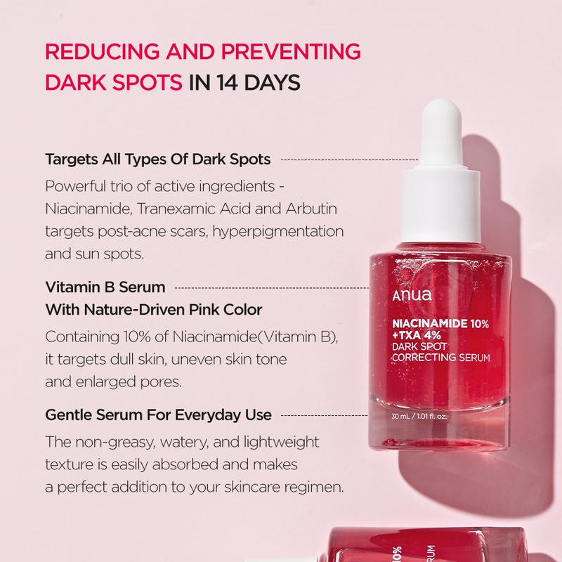 [Anua Official Store] Dark Spot Correcting Serum : 10% Niacinamide+ 4% Tranexamic Acid 1.01 fl.oz. (30ml) ｜ Niacinamide Serum, PM Skincare product