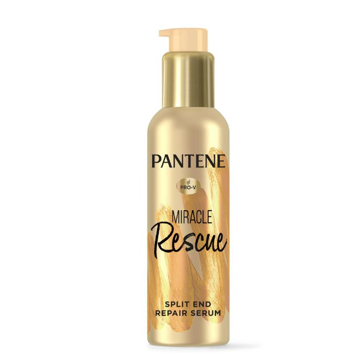 Pantene Hair Serum, Split Ends Hair Treatment, for Damaged Hair, Miracle Rescue, 3.2 oz