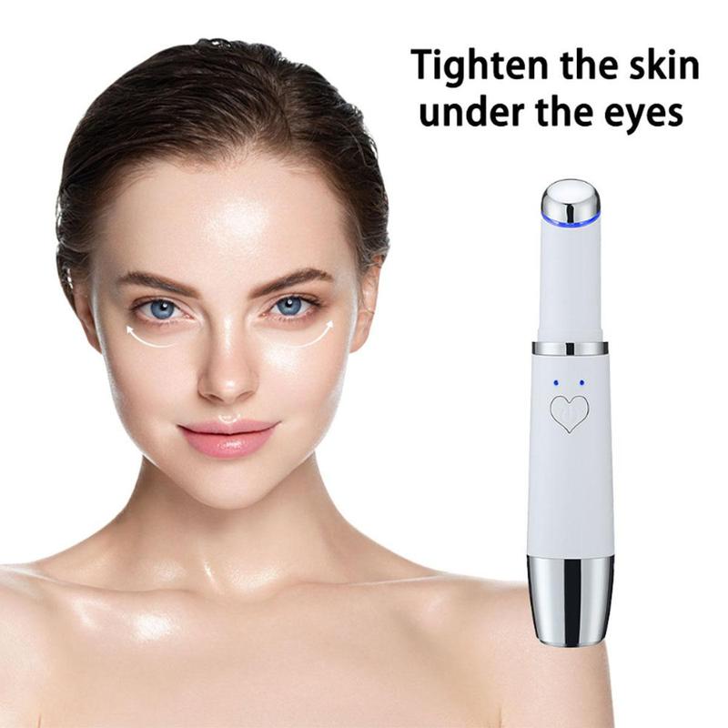 Electric Eye Massager, Portable Heating Heating Eye Beauty Instrument, Professional Skincare Tool for Women