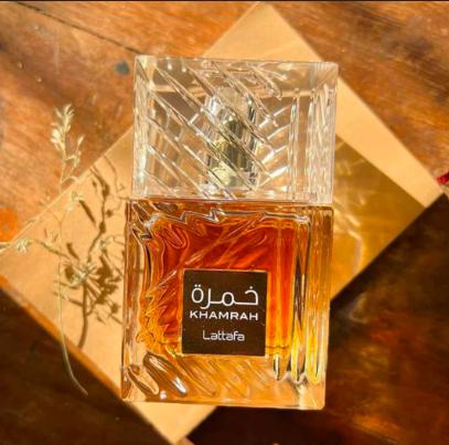 Lattafa Perfumes Khamrah for Unisex Eau de Parfum Spray, 3.4 Ounce