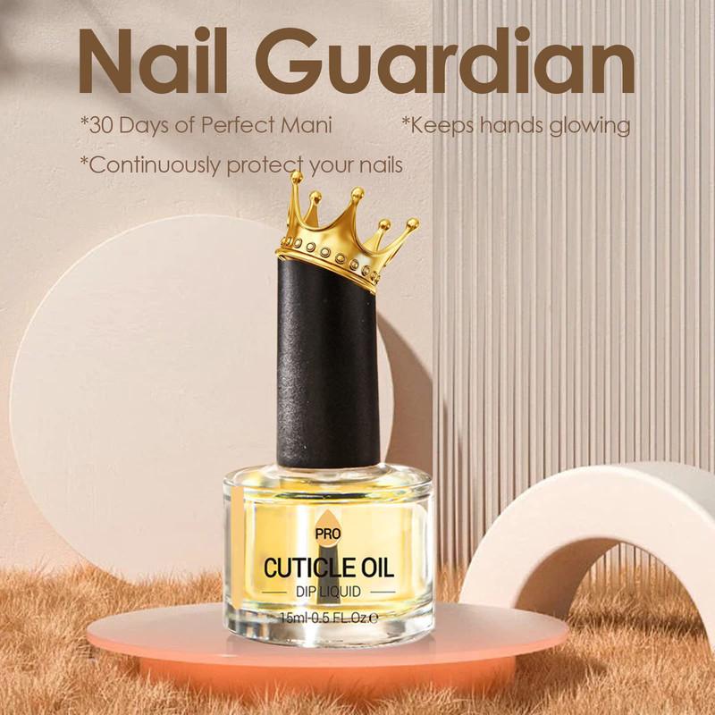 Cuticle Oil, 15ml Natural Nail Nourishing Oil & Cuticles Care Strengthener Oil with Vitamin E and Keratin - for Repair, Moisturize, and Strengthener for Damaged Nails, Organic Nail, Growth Oil for Strength & Moisture Nail ，