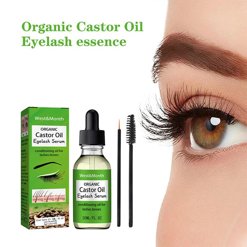 Organic Eyelash Oil, Natural Eyelash Strengthen Serum, Eyelash Extension Serum