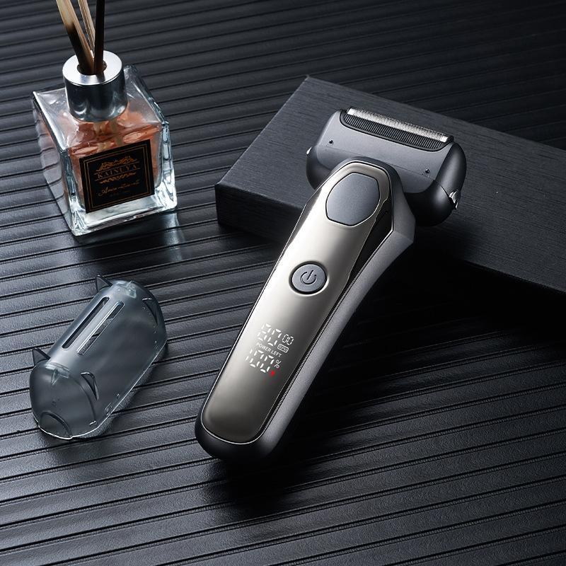 Electric Razor for Men, Electric Shaver with Intelligent Shave Sensor and Multi-flex Pivoting Head, Wet and Dry Use Electric Shaver for Men