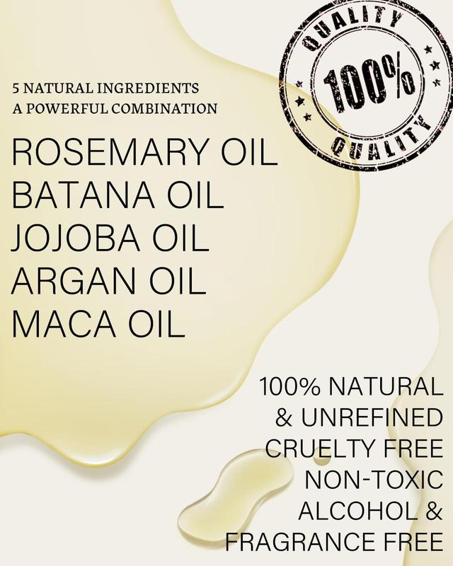 Hot Sale !!!! Christmas 2024 51% off - 2 pcs AKBAN Rosemary & Batana Oil -Blended with Jojoba & Argan Oil-100% Organic Essential Oil forHair Haircare Daily Repairing Restore Moisture Vitamins [Free ship].