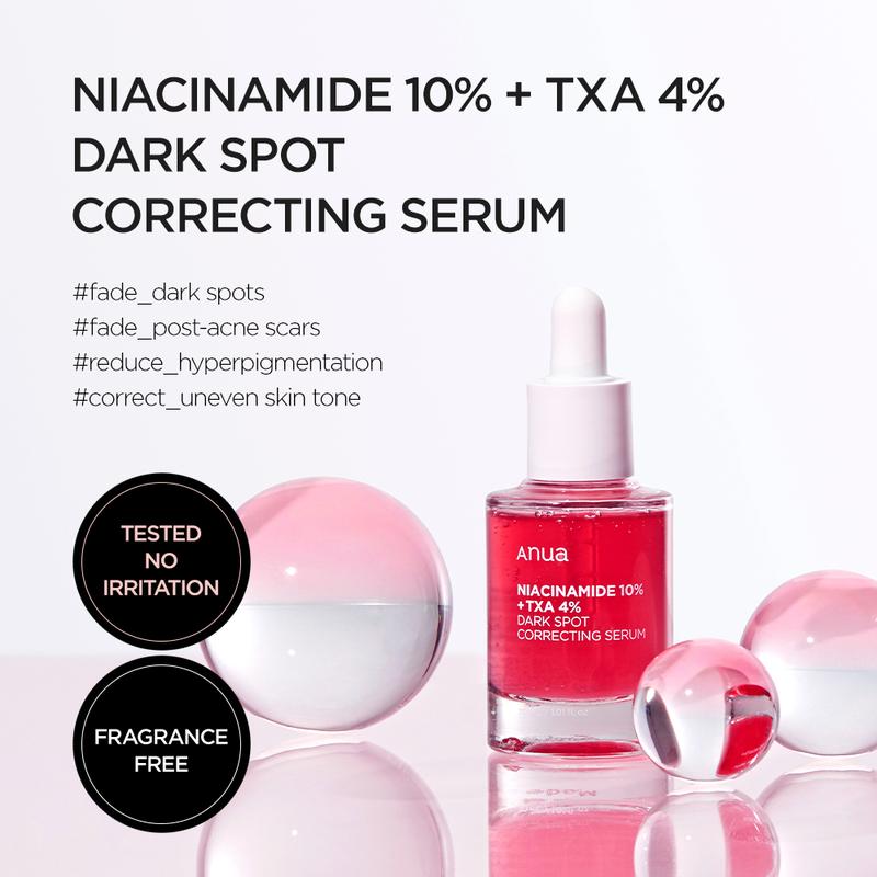 [Anua Official Store] Dark Spot Correcting Serum : 10% Niacinamide+ 4% Tranexamic Acid 1.01 fl.oz. (30ml) ｜ Niacinamide Serum, PM Skincare product