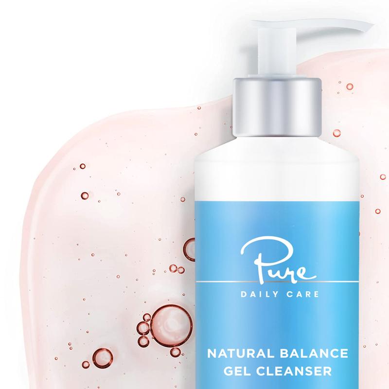 Pure Daily Care Natural Balance Gel Cleanser with Seaweed Extract & Rose Flower Water - Facial