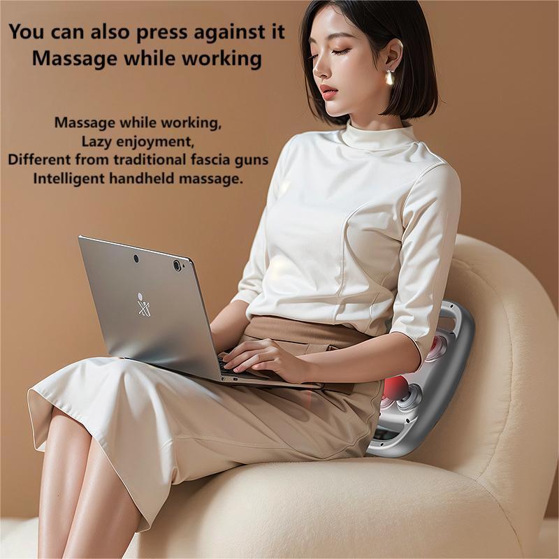 Electric Massager, 6-head Muscle Relaxation Massager, USB Rechargeable Handheld Muscle Massager, Professional Muscle Massage Tool for Home, Office, Gym