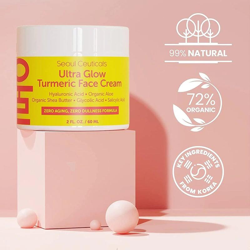 Seoul Ceuticals - Ultra Glow Turmeric Face Cream (60ml) Moisturizers Skincare Comfort Skin Repair