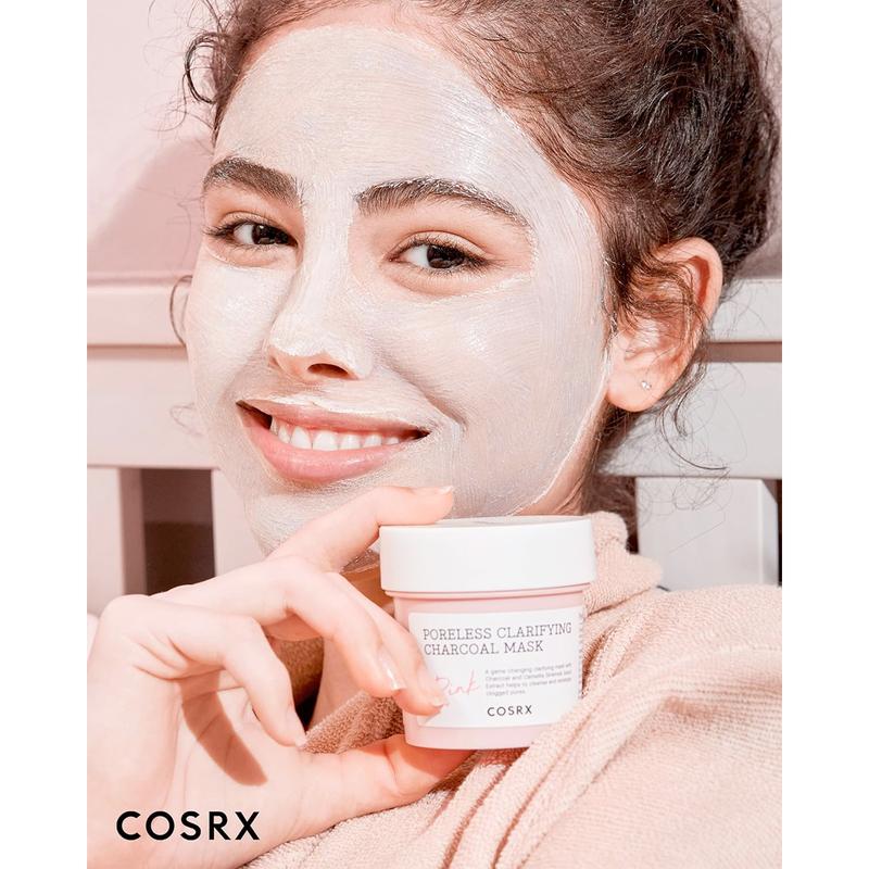 [COSRX OFFICIAL] Poreless Clarifying Charcoal Mask Pink 110g pore minimizing