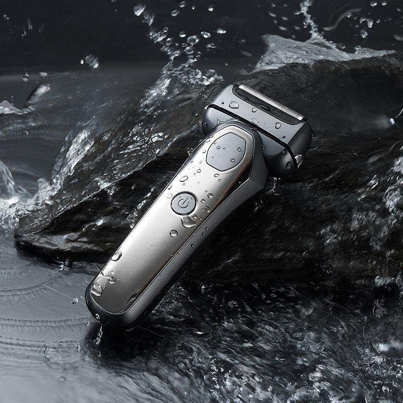 Electric Razor for Men, Electric Shaver with Intelligent Shave Sensor and Multi-flex Pivoting Head, Wet and Dry Use Electric Shaver for Men