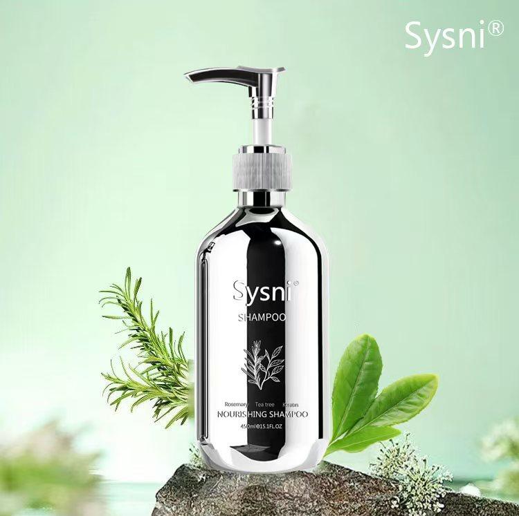 Sysni Organic Rosemary Shampoo and Tea Tree Special Shampoo, keratin nourIshing shampoo ,Promote Hair Growth, Strengthening Shampoo, Prevent Hair Loss Cleansing Shampoo,Deep Cleans, Refreshes Scalp, For All Hair Types, Especially Oily Hair