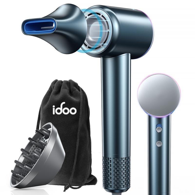 IDOO High Speed Hair Dryer Fast Drying Blow Dryer with 200 Million Negative Ionic