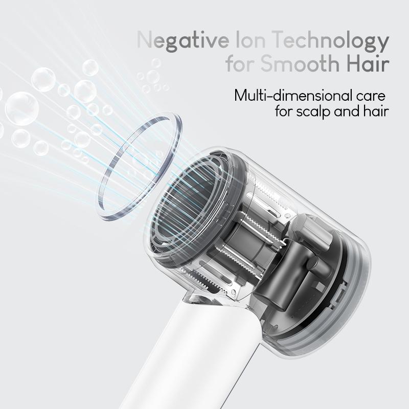 Tideway High-speed Hair Dryer  blow dryer Brushless Motor & Ionic Technology  4 Temperature Settings Thermo Control Technology Ergonomic Design [Ads]