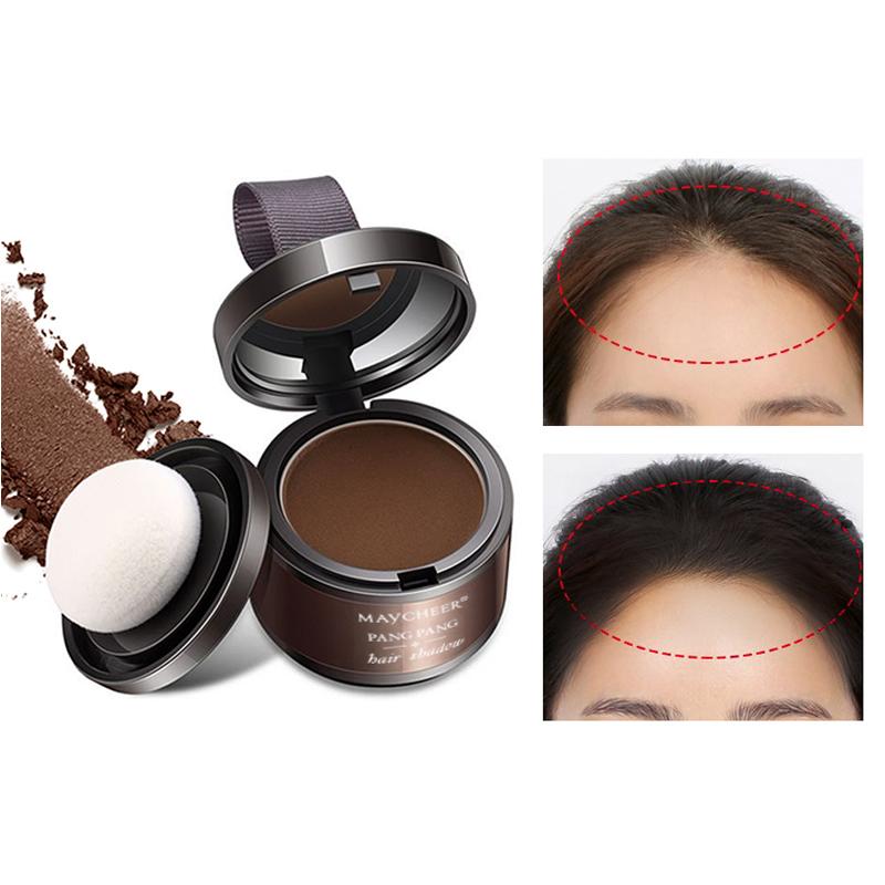 Maycheer Hairline Shadow Powder, Maycheer Hair Shadow Root Cover Up, Maycheer Hair Shadow, Hair Line Concealer Root Cover Up, Unisex Root Touch Up Hair Powder Bronzer Makeup