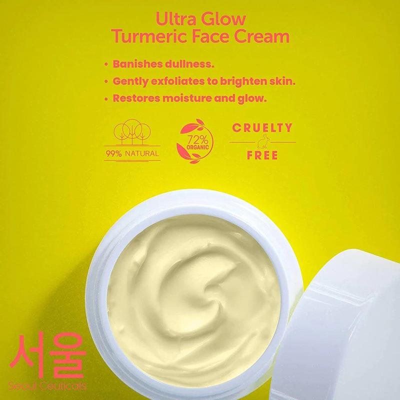 Seoul Ceuticals - Ultra Glow Turmeric Face Cream (60ml) Moisturizers Skincare Comfort Skin Repair