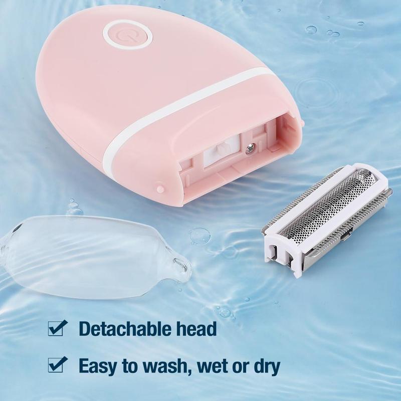 3 in 1 Electric Shaver, 1 Box Rechargeable Portable Wet & Dry Use Hair Remover, Professional Body Beauty Instrument for Women, Christmas