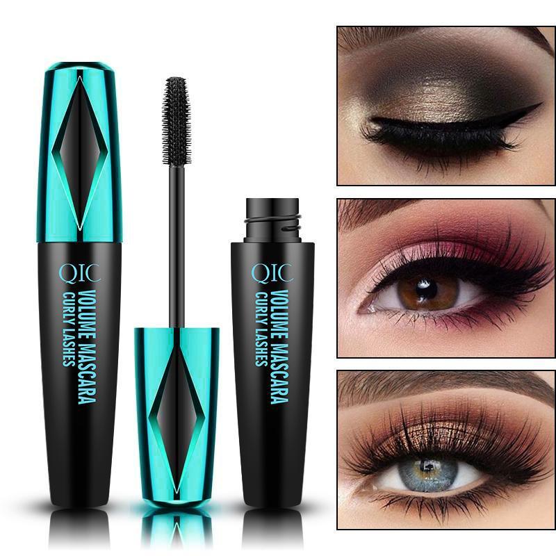 Long Lasting Mascara, Natural Curl Eyelashes Mascara, Eye Lashes Lengthening Volumizing Styling Defining Multiplying Curling Mascara Stick, Professional Eye Enhancement Makeup Products, Christmas, Christmas Gift