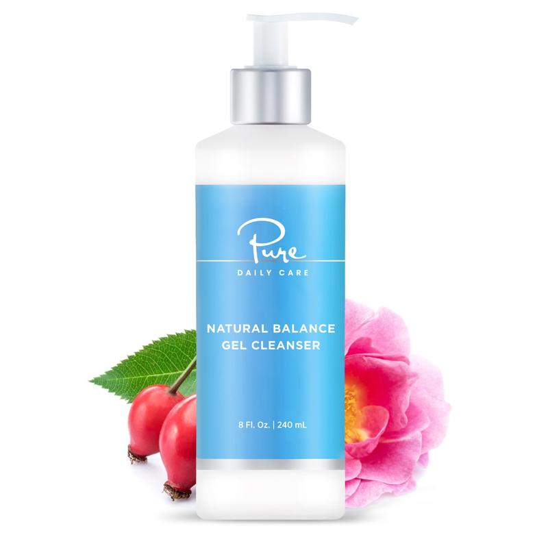 Pure Daily Care Natural Balance Gel Cleanser with Seaweed Extract & Rose Flower Water - Facial