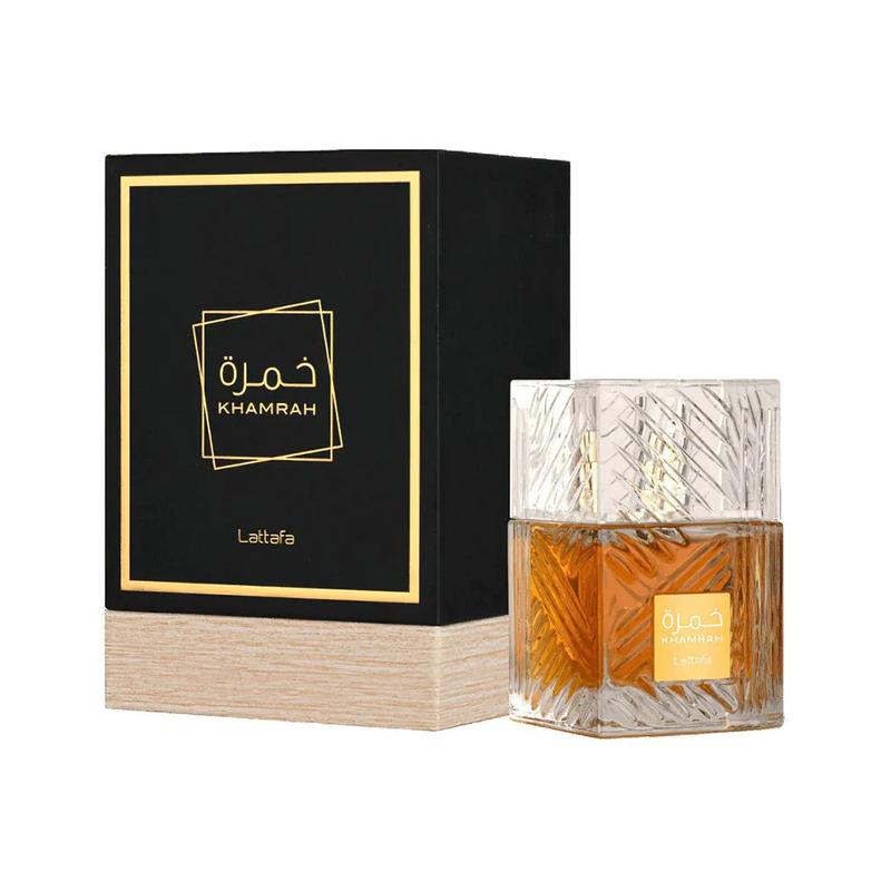 Lattafa Perfumes Khamrah for Unisex Eau de Parfum Spray, 3.4 Ounce